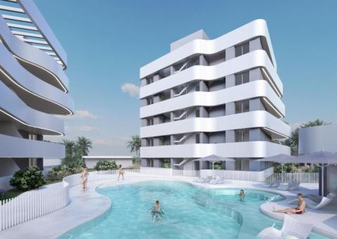 Apartment with 2 bedrooms and 2 bathrooms in Guardamar del Segura, Alicante