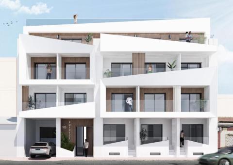 Apartment with 2 bedrooms and 1 bathrooms in Torrevieja, Alicante