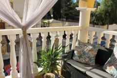 Townhouse with 2 bedrooms and 1 bathroom in Algorfa (Urb. Montemar), Alicante.

This charming townhouse offers a comfortable living space in a peaceful urbanization Montemar of Algorfa.

With two bedrooms and one bathroom, the home features a spacious basement that can serve as extra storage, a hobby room, or guest accommodation, along with a separate toilet near the entrance. Set within a secure gated complex, residents enjoy access to a communal swimming pool and various outdoor areas perfect for relaxing in the sun or shade. The property is thoughtfully designed with inviting living spaces, fitted wardrobes, and a spiral staircase leading to a solarium and balcony. Located amidst scenic citrus groves and close to golf courses, Algorfa provides a laid-back atmosphere with local amenities just a short stroll away.

Built in 2003, this east-facing home includes air conditioning, kitchen appliances, a garage, and is ideal for those seeking a low-maintenance, tranquil residence near everything you need.

Bedrooms: 2
Bathroom: 1
Build Size: 92 m2
Orientation: East
Year of construction: 2003

Air conditioning
Kitchen appliances
Fitted wardrobes
Spiral staircase
Storage room
Solarium
Balcony
Garage
Communal pool
Gated complex
Near amenities