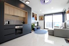 Villa with 3 bedrooms and 2 bathrooms in Los Montesinos (La Herrada), Alicante.

Discover this stunning modern villa in the sought-after La Herrada community of Los Montesinos, Alicante. Set on a private plot with off-road parking, it features a beautiful outdoor area with a private swimming pool, an inviting outdoor dining space, and a spacious sun terrace with panoramic views of the Salt Lakes.

Inside, the villa boasts a bright, open-plan living area with large sliding doors that connect seamlessly to the poolside, a designer kitchen with top appliances, and a double bedroom with en-suite on the ground floor. Upstairs, two more double bedrooms share a large family bathroom and open onto a generous sun terrace.

An external staircase leads to a magnificent solarium, ideal for relaxing and taking in the scenic surroundings. Finished to a high standard with ducted air conditioning, underfloor heating, fitted wardrobes, motorized blinds, and numerous upgrades, this property is perfect for permanent residence or luxurious holidays.

Located just a short drive from beautiful beaches, top golf courses, and well-connected to Alicante and Murcia airports, this villa offers an exceptional lifestyle on Spain’s Costa Blanca.

Bedrooms: 3
Bathrooms: 2
Build Size: 108 m2
Plot: 169 m2
Orientation: Northeast
Year of construction: 2025

Ducted air conditioning
Underfloor heating
Motorised blinds
Fitted wardrobes
Solarium
Terrace
Private pool
Off-road parking