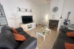 Villa with 2 bedrooms and 2 bathrooms in Vistabella, (Vistabella Golf), Alicante.

Discover this stunning single-level villa in the sought-after Vistabella community of Laguna Green I, right beside the popular Vistabella Golf course.

Situated on a generous corner plot approx. 250 m², this stylish home offers a perfect blend of modern comfort and relaxed Mediterranean living. Inside, you'll find two spacious bedrooms and two contemporary bathrooms, including a master en-suite, all finished to a high standard. The bright, open-plan living area features air conditioning and a cozy wood burner, ensuring comfort year-round. Step outside to enjoy a large private pool, expansive terrace ideal for entertaining or relaxing in the sun, and a private solarium for extra outdoor space. Additional conveniences include a storage shed, off-road parking, and a beautifully maintained garden.

Built in 2007, this property combines prime location, generous outdoor areas, and elegant upgrades, making it an ideal permanent home, holiday retreat, or rental investment on Spain’s Costa Blanca.

Bedrooms: 2
Bathrooms: 2
Build Size: 110 m2
Plot: 250 m2
Orientation: South
Year of construction: 2007

Air conditioning
Fireplace
Solarium
Terrace
Storage
Garden
Private pool
Off-road parking