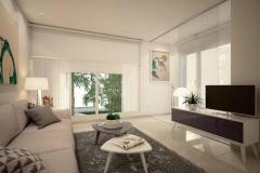 Villa with 3 bedrooms and 2 bathrooms in Algorfa, Alicante.

New Build Semi-Detached Villas with Private Pool in La Finca Golf Resort, Algorfa

Exclusive Mediterranean Living in La Finca Golf
Discover this exceptional new residential development located within the prestigious La Finca Golf Resort in Algorfa, Costa Blanca South. You can choose between 2-3 bedroom apartments with comunal pool or semi-detached or detached villas with private pools. Surrounded by lush fairways and natural landscapes, this community offers an idyllic lifestyle in a peaceful and secure environment. 

The charming town of Algorfa is known for its traditional Spanish character, excellent gastronomy and relaxed atmosphere, making it an ideal destination for both holiday homes and permanent living.

Modern Semi-Detached Villas with Private Pool
These beautifully designed semi-detached villas feature 3 bedrooms and 2 bathrooms, combining functionality, comfort and modern style.
Layout details
Ground floor
Bright open plan living and dining room connected to a furnished kitchen
Large sliding doors providing direct access to the garden and private swimming pool
Two spacious bedrooms with built in wardrobes
One full bathroom
Private parking within the plot

Upper floor
Studio space with a bathroom ideal for office, lounge or guest area
Access to a 30 m2 private open terrace, perfect for sunbathing and relaxing

High Quality Features and Finishes
Built to premium standards, these villas offer contemporary comforts for year round living, including
Built in wardrobes in all bedrooms
Electric shutters in living room and bedrooms
Fully equipped bathrooms with mirrors and shower screens
Ducted air conditioning fully installed
Private garden and pool

Prime Location Close to Beaches, Golf and Services
La Finca Golf Resort is one of the most renowned golf destinations on the Costa Blanca, offering a wide range of services such as a luxury hotel, restaurants, spa and sports facilities. The development enjoys quick access to nearby towns, beaches and airports, providing convenience and connectivity.

Distances to key points
La Finca Golf Club: walking distance
Beaches of Guardamar del Segura: 15 km
Torrevieja and Orihuela Costa: 15 km
Almoradi, Benijofar and Ciudad Quesada: short drive
Alicante Airport: 35 km

Enjoy the Best of Costa Blanca Living
With modern design, private outdoor spaces and a privileged location, these villas are an excellent choice for families, investors and golf lovers seeking a quality lifestyle in the south of Spain. Contact us today to arrange a visit or receive more information about this exclusive new build development in La Finca Golf Resort, Algorfa.


Bedrooms: 3
Bathrooms: 2
Build Size: 232 m2
Plot: 292 m2

