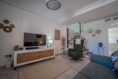 South facing townhouse with 2 bedrooms and 2 bathroom in Ciudad Quesada (Doña Pepa), Alicante.

Discover this charming south-facing townhouse in the heart of Ciudad Quesada. This well-maintained property offers 82m² of bright, thoughtfully designed living space, perfect for comfortable year-round living, a holiday retreat, or a lucrative rental investment on the Costa Blanca. The home features two spacious bedrooms, including a main bedroom with air conditioning, and two modern bathrooms, complemented by a guest WC. The large, fully fitted kitchen boasts modern finishes and ample storage, ideal for everyday living. The welcoming lounge is equipped with climate control for all seasons, creating a cozy ambiance.

Enjoy sunny outdoor living with front and rear terraces, both tiled for low maintenance. The rear terrace benefits from all-day sunshine—perfect for relaxing, dining, or entertaining—while the front terrace offers a peaceful spot for morning coffee. The property is in excellent condition, with recent upgrades including a new boiler, ceiling fans, and climate control features.

Set within a secure gated community, residents have access to two communal swimming pools and beautifully landscaped gardens. The peaceful, established neighborhood is within walking distance to supermarkets, bars, restaurants, medical facilities, and La Marquesa Golf. The stunning beaches of Guardamar del Segura are just a short drive away, with Alicante Airport approximately 40 minutes from the property.

This turn-key townhouse combines modern comfort, convenient location, and outdoor leisure, making it an ideal choice for those seeking a relaxed Mediterranean lifestyle in one of Ciudad Quesada’s most sought-after areas.

Community fees: 356€/Yearly

Bedrooms: 2
Bathroom: 2
Build Size: 82 m2
Orientation: South
Year of construction: 2006

Air conditioning
Communal pool
Turn key property
Large modern kitchen
Front and rear terrace
Walking distance to all amenities
Close to La Marquesa Golf
Porch