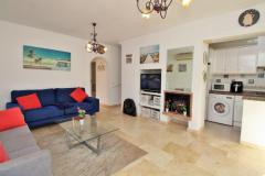 Semi detached with 3 bedrooms and 2 bathrooms in Orihuela Costa (Jumilla, Playa Flamenca), Alicante.

Discover this charming semi-detached home in Orihuela Costa, situated in the sought-after community of Jumilla, Playa Flamenca, Alicante. Featuring three spacious bedrooms and two modern bathrooms, this property offers a perfect blend of comfort and outdoor living. Set on a rare, large corner plot within a secure gated community, it boasts extensive wraparound gardens ideal for entertaining, sunbathing, or enjoying the Mediterranean climate. The property includes off-road parking, ensuring convenience and privacy.

The interior showcases a bright lounge with a cozy fireplace, a well-equipped kitchen, and two double bedrooms with fitted wardrobes on the ground floor. Upstairs, you’ll find a twin bedroom, a second bathroom, and access to a generous private balcony, perfect for relaxing and soaking up the sunshine. The home is fully furnished with air conditioning, white goods, ceiling fans, and stylish fixtures, ready for immediate move-in.

Located just a short walk from vibrant bars, restaurants, and amenities of La Florida and Playa Flamenca, this residence provides easy access to stunning beaches, Zenia Boulevard shopping center, golf courses including Villamartin, Campoamor, and Las Ramblas, and excellent transport links. The community features a beautiful communal pool and well-maintained gardens, creating a peaceful and secure environment. With properties of this size and location rarely available, early viewing is highly recommended to secure this exceptional opportunity.

SUMA/IBI: 225€/Yearly
Community fees: 65€/Montly

Bedrooms: 3
Bathrooms: 2
Build Size: 90 m2
Orientation: Northeast
Year of construction: 2001

Air conditioning
Furnished
Private garden
Store room
White goods
Terrace
Fireplace
Communal garden
Ceiling fans
Gated community
Fitted wardrobes
Balcony
Walking to zenia boulevard