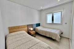 Key ready villa with 3 bedrooms and 2 bathrooms in Benijofar, Alicante.

Discover this key-ready, modern villa in the sought-after town of Benijófar, Alicante. Offering a spacious and contemporary design, this single-level home features three bedrooms and two bathrooms, with a generous 120 m² of living space set on a prime south-facing corner plot of over 400 m². The property boasts an open-plan living area with high-quality finishes, a modern kitchen, and large sliding doors that seamlessly connect the interior to expansive terraces perfect for outdoor living and entertaining.

The villa is equipped with a private heated swimming pool with a cover, ideal for enjoying the sunny Costa Blanca year-round. The outdoor space includes extensive terraces, fruit and olive trees, and off-road parking, making it an ideal retreat for relaxation or year-round living. The master bedroom extends further with direct access to the garden and pool area, providing a peaceful sanctuary.

Built in 2023, this almost-new home comes partly furnished and includes many extras such as air conditioning, high-end fixtures, and appliances, ensuring a move-in-ready experience. The large corner plot offers privacy and plenty of space for outdoor activities, while the surrounding environment combines traditional Spanish charm with modern convenience. Located close to beaches, golf courses, parks, and excellent local amenities, this villa presents an exceptional opportunity for stylish living on the Costa Blanca.

Bedrooms: 3
Bathrooms: 2
Build Size: 120 m2
Plot: 400 m2
Orientation: South
Year of construction: 2023

Turn key property
Air conditioning
Partly furnished
Corner plot
Private heated pool
Large terraces
Fantastic location
Large corner plot
Many extras included
Off road parking