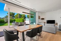 Exclusive luxury ground floor apartment with 2 bedrooms and 2 bathrooms in Las Colinas Golf Resort, Alicante.

Experience luxury living with this exclusive ground floor apartment, located in the prestigious Níspero Community within the renowned Las Colinas Golf & Country Club, this stylish residence offers the perfect blend of comfort, elegance, and natural beauty on the Costa Blanca. 

Featuring two spacious bedrooms and two modern bathrooms finished with high-quality materials, this home provides a timeless and sophisticated ambiance. The open-plan kitchen is fully equipped, including a built-in wine cooler, ideal for enjoying leisurely Mediterranean evenings. Offered fully furnished and move-in ready, this property includes a private parking space, a spacious storage room suitable for golf equipment or bicycles, and access to a community fitness room. Residents can enjoy the communal pool, terrace, and the tranquility of one of Spain’s most secure and picturesque resorts. 

Built in 2021, this turnkey apartment combines contemporary design with functional features such as air conditioning and elevator access, making it an exceptional opportunity for those seeking a luxurious lifestyle on the Costa Blanca.
 
Bedrooms: 2
Bathrooms: 2
Build Size: 93 m2
Floor: Ground floor
Orientation: Southwest
Year of construction: 2021

Turnkey property
Fully furnished
Air conditioning
Elevator
Communal pool
Terrace
Storage room
Private parking space