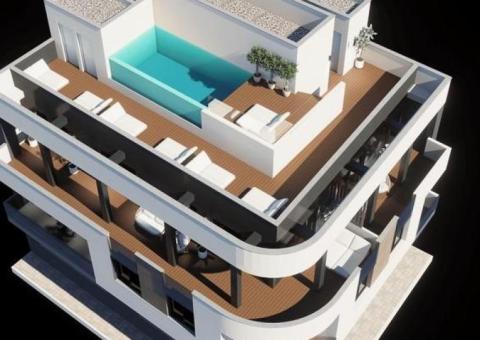 Apartment with 1 bedrooms and 1 bathrooms in Torrevieja, Alicante