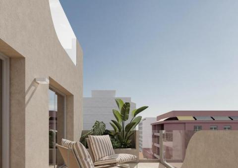 Apartment with 1 bedrooms and 2 bathrooms in Torrevieja, Alicante