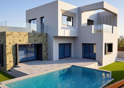 Villa with 4 bedrooms and 2 bathrooms in San Miguel de Salinas, Alicante