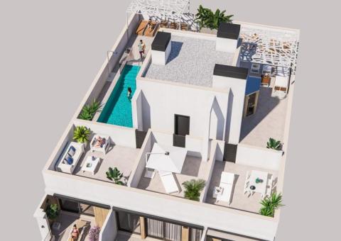 Apartment with 2 bedrooms and 2 bathrooms in Torrevieja, Alicante